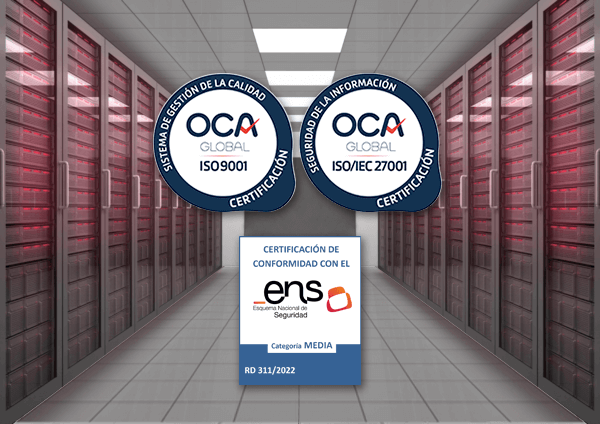 certificados racks rojo